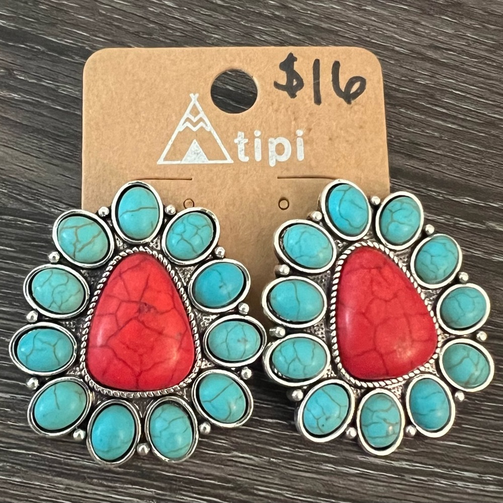 Luxury Turquoise Jewelry Set
